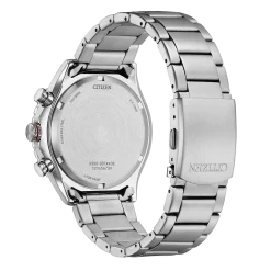 AT2566-88E Eco-Drive Herren Edelstahl | schwarz | ø 43mm