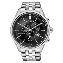 AT2141-87E Herren Edelstahl | schwarz | ø 42mm