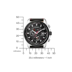 AT9036-08E Herren Leder | schwarz | ø 44mm