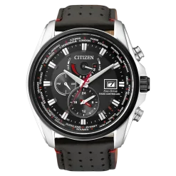 AT9036-08E               Herren Leder | schwarz | ø 44mm