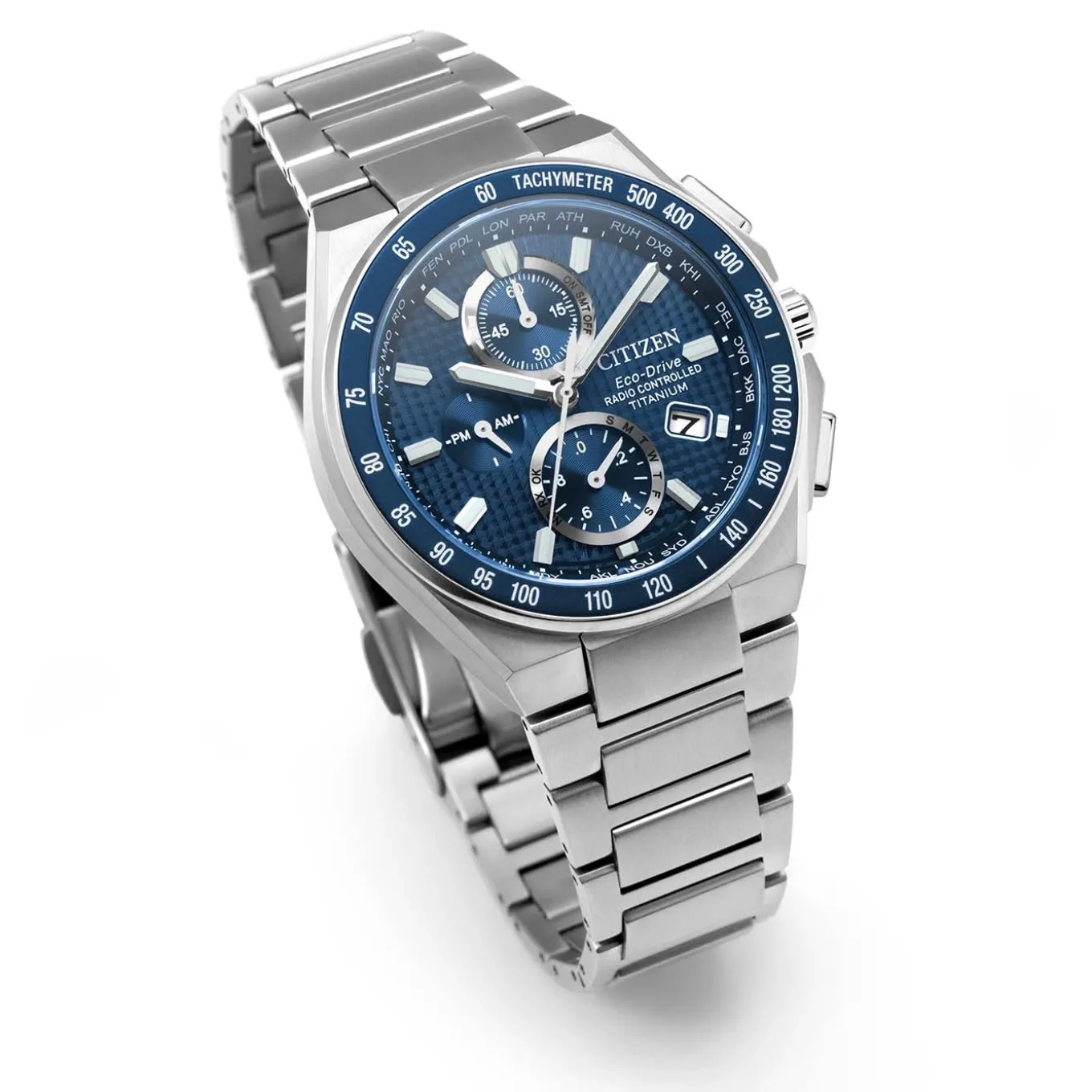 AT8396-59L Ferngesteuert Herren Super Titanium ™ | blau | ø 40.5mm