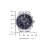 AT2141-52L               Herren Edelstahl | blau | ø 42mm