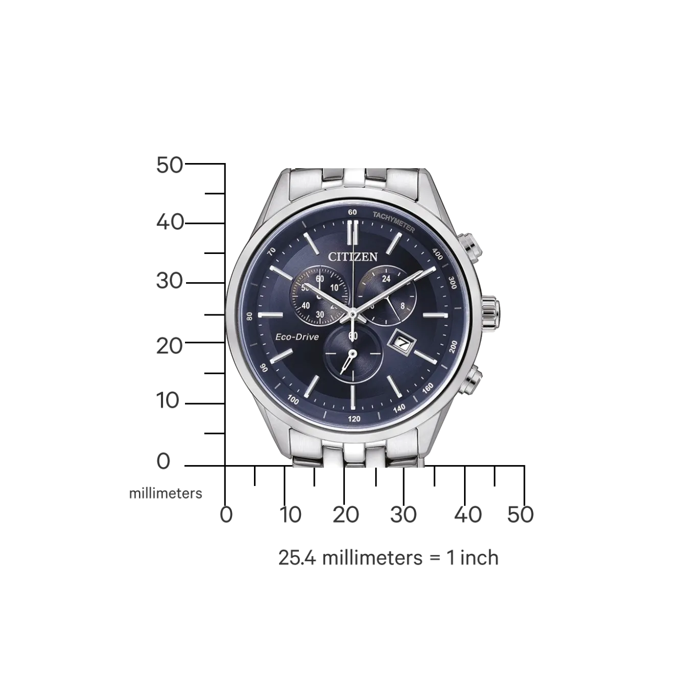 AT2141-52L Herren Edelstahl | blau | ø 42mm