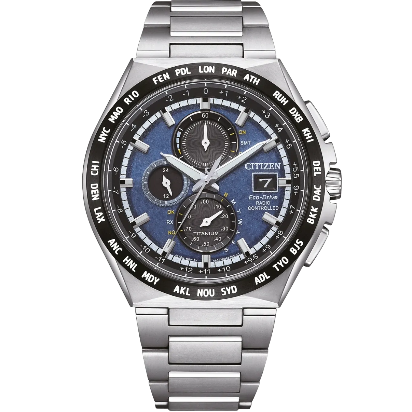 AT8238-84L Herren Super Titanium ™ | blau | ø 43.5mm