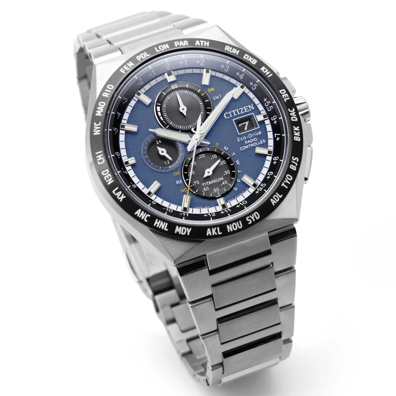 AT8238-84L Herren Super Titanium ™ | blau | ø 43.5mm