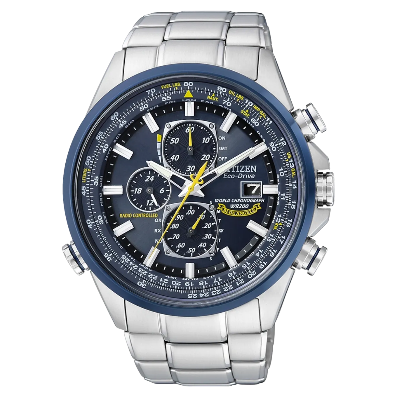 AT8020-54L Promaster Skyhawk Blue Angel Herren Edelstahl | blau | ø 43mm