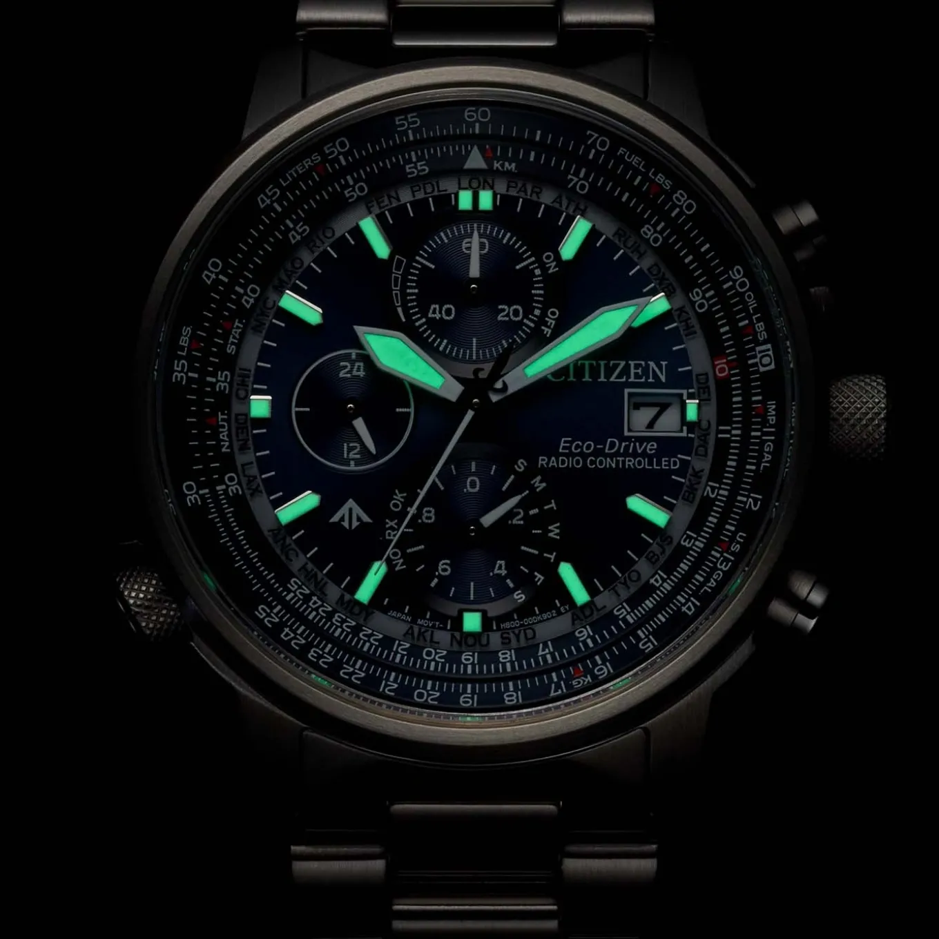 AT8300-58L Promaster Sky Herren Edelstahl | blau