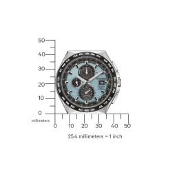 AT8238-84M               Herren Super Titanium ™ | hellblau | ø 43.5mm