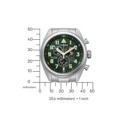 AT2480-81X Herren Super Titanium ™ | grün | ø 43.5mm