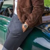 AV0104-06W                                        Promaster Land Racing                                        Herren Leder | grün | ø 44.5mm