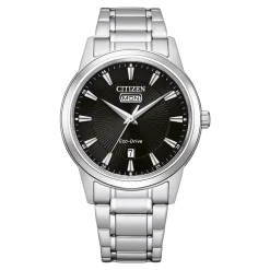 AW0100-86EC Herren Edelstahl | schwarz | ø 40mm