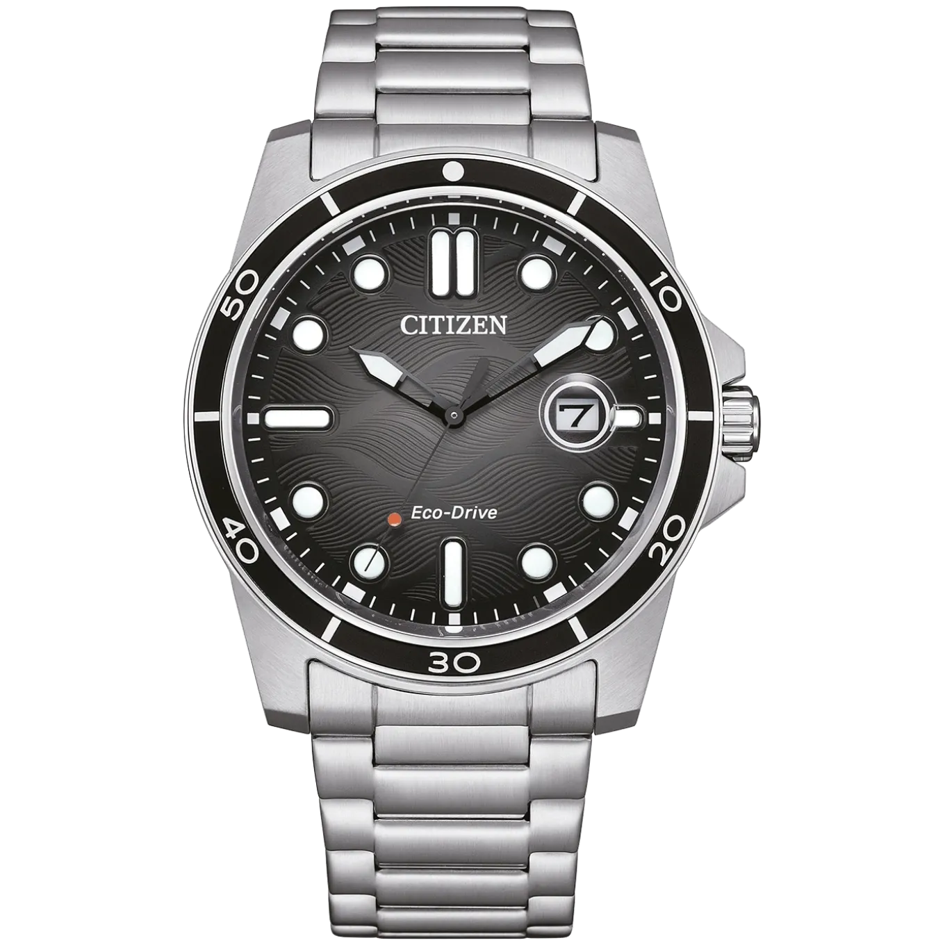 AW1816-89E Herren Edelstahl | schwarz | ø 41.5mm