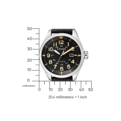 AW5000-24E Herren Nylon | schwarz | ø 42.6mm