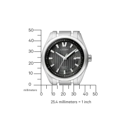 AW1240-57E               Herren Super Titanium ™ | schwarz | ø 42mm