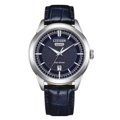 AW0151-00LC               Herren Leder | blau | ø 40.5mm