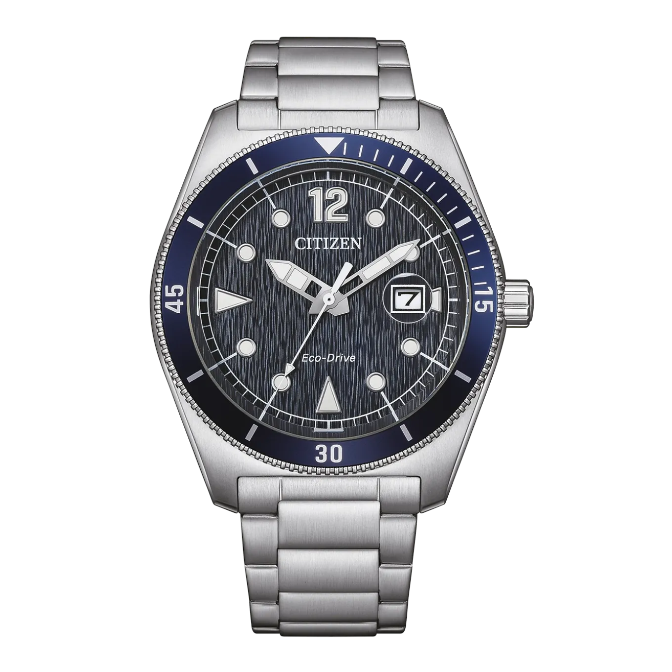 AW1881-52L Eco-Drive Herren Edelstahl | blau | ø 43mm