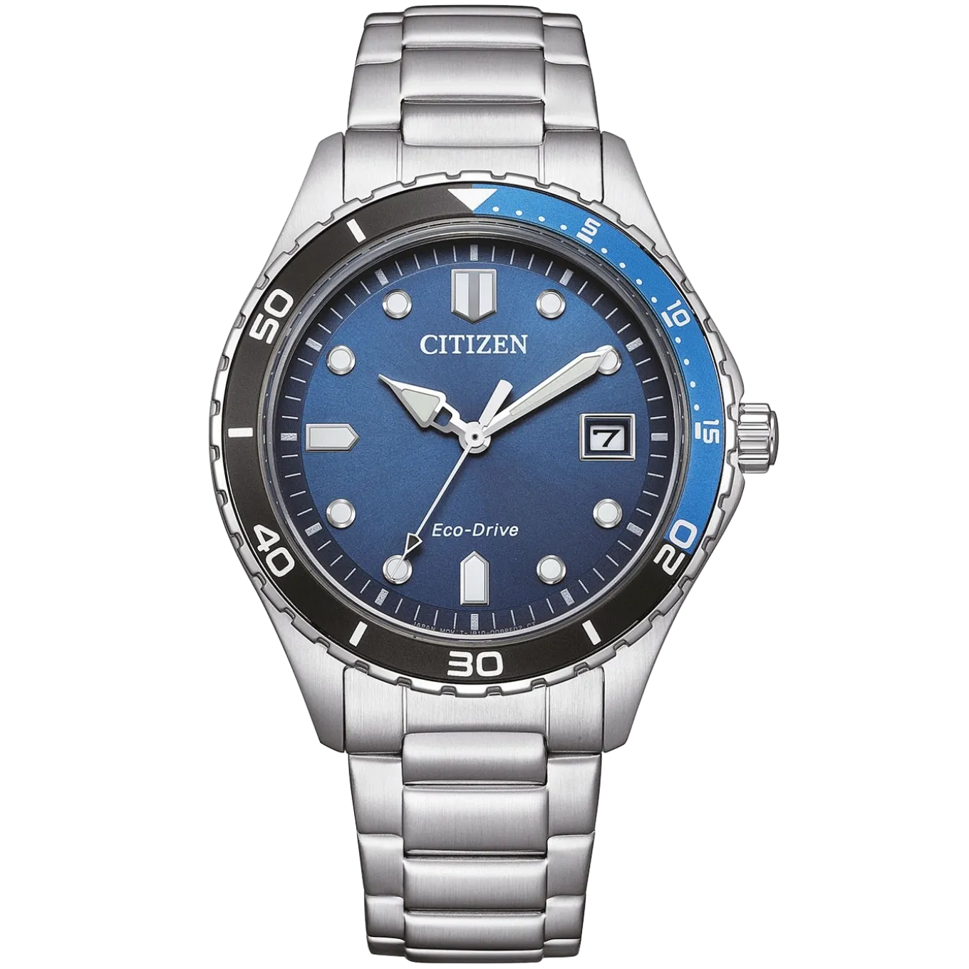 AW1821-89L Herren Edelstahl | blau | ø 36.8mm