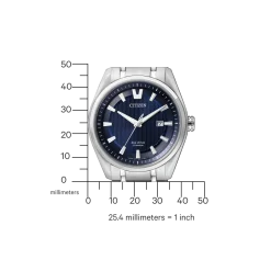 AW1240-57L               Herren Super Titanium ™ | blau | ø 42mm