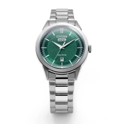 AW0151-85XC Eco-Drive Herren Edelstahl | grün | ø 40.5mm