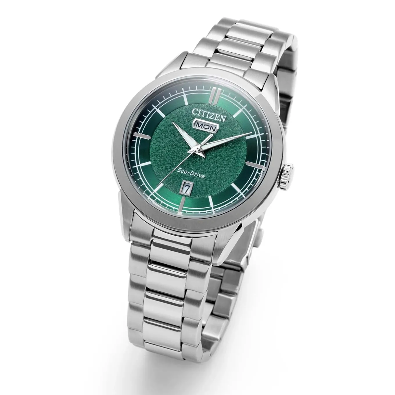 AW0151-85XC Eco-Drive Herren Edelstahl | grün | ø 40.5mm