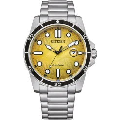AW1816-89X Herren Edelstahl | gelb | ø 41.5mm