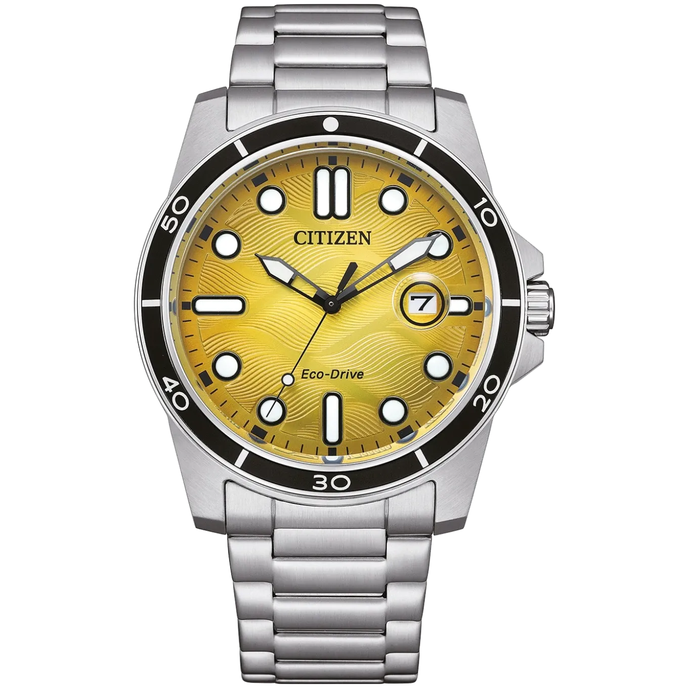 AW1816-89X Herren Edelstahl | gelb | ø 41.5mm