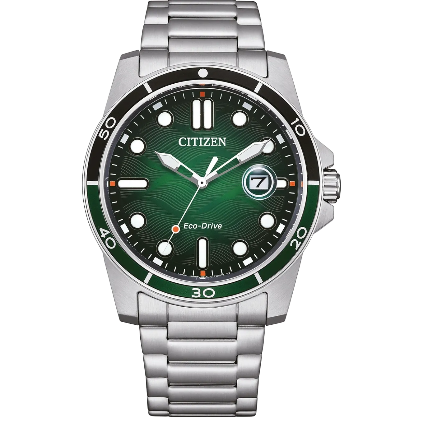 AW1811-82X Herren Edelstahl | grün | ø 41.5mm