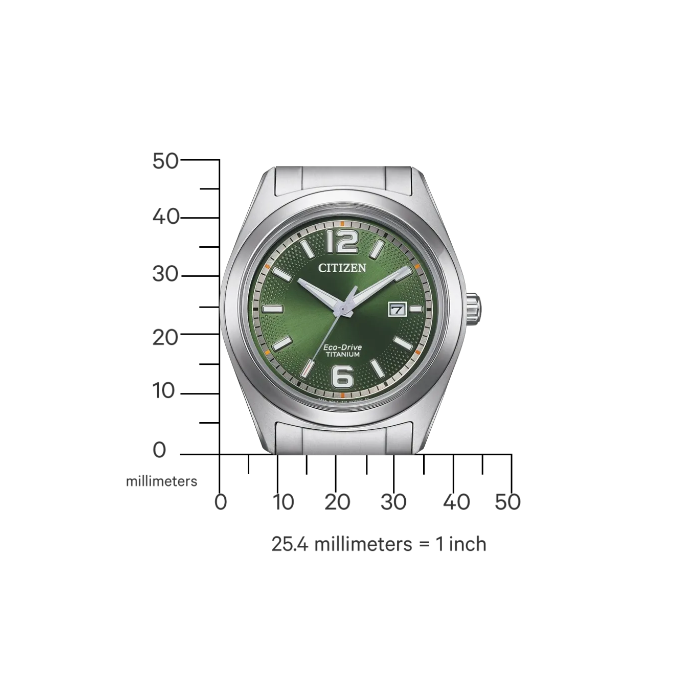 AW1641-81X Herren Super Titanium ™ | grün | ø 41.5mm