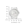 BF2011-51AC               Herren Edelstahl | weiß | ø 41mm
