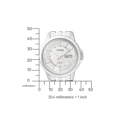 BF2011-51AC Herren Edelstahl | weiß | ø 41mm