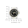 BF2018-52EC               Herren Edelstahl | schwarz | ø 41mm