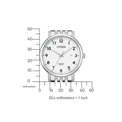 BI5070-57A Herren Edelstahl | weiß | ø 40.2mm