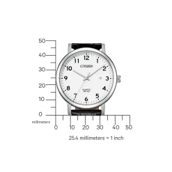 BI5070-06A Herren Leder | weiß | ø 40.2mm