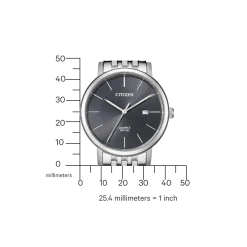 BI5070-57H Herren Edelstahl | grau | ø 40.2mm