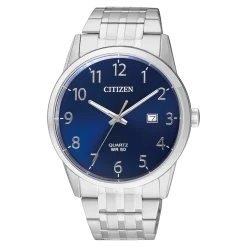 BI5000-52L Herren Edelstahl | blau | ø 39mm