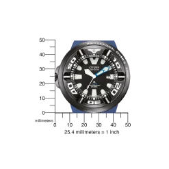 BJ8055-04E                                        Promaster Professional Diver 300                                        Herren Gummiband (Urethan) | schwarz | ø 48.2mm