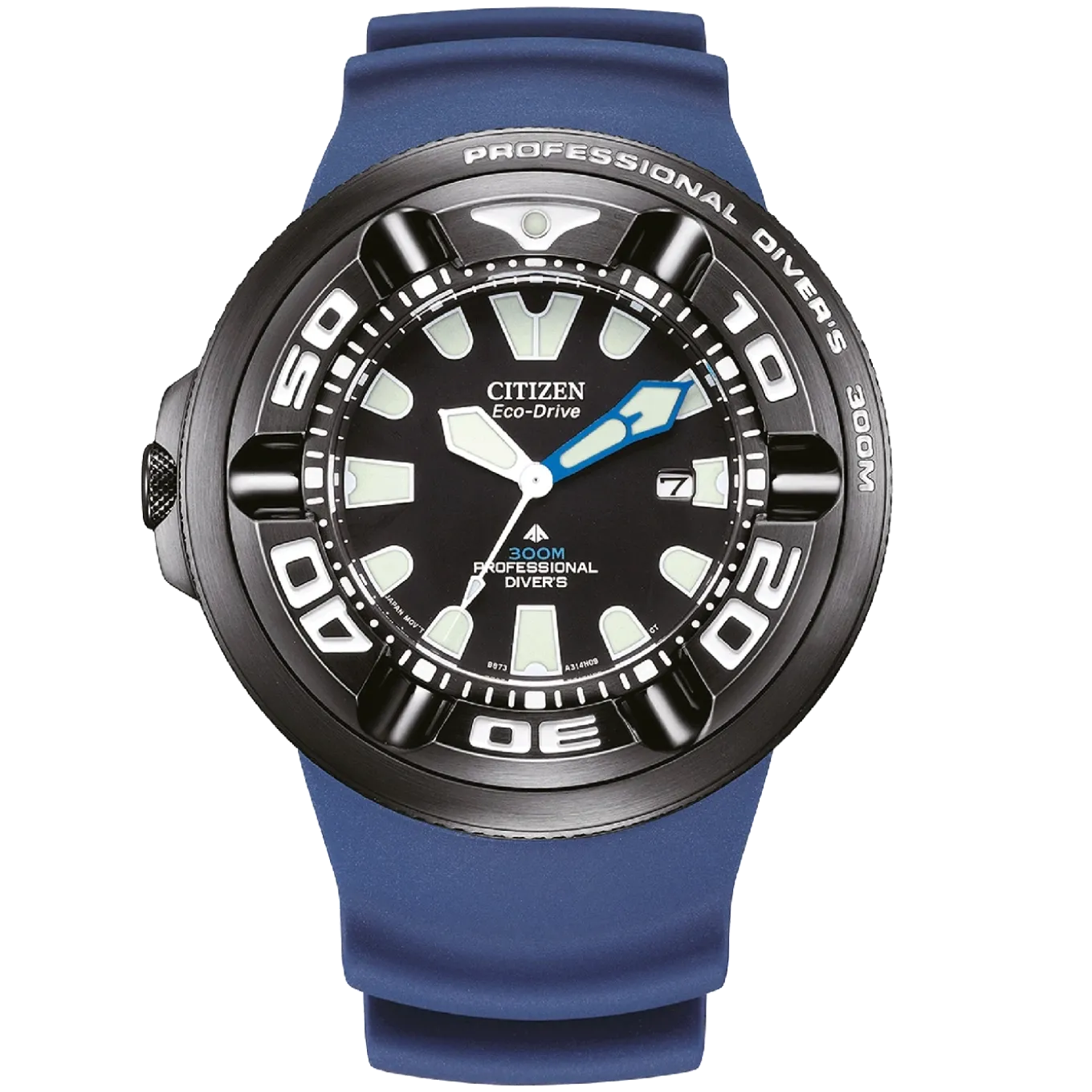 BJ8055-04E Promaster Professional Diver 300 Herren Gummiband (Urethan) | schwarz | ø 48.2mm