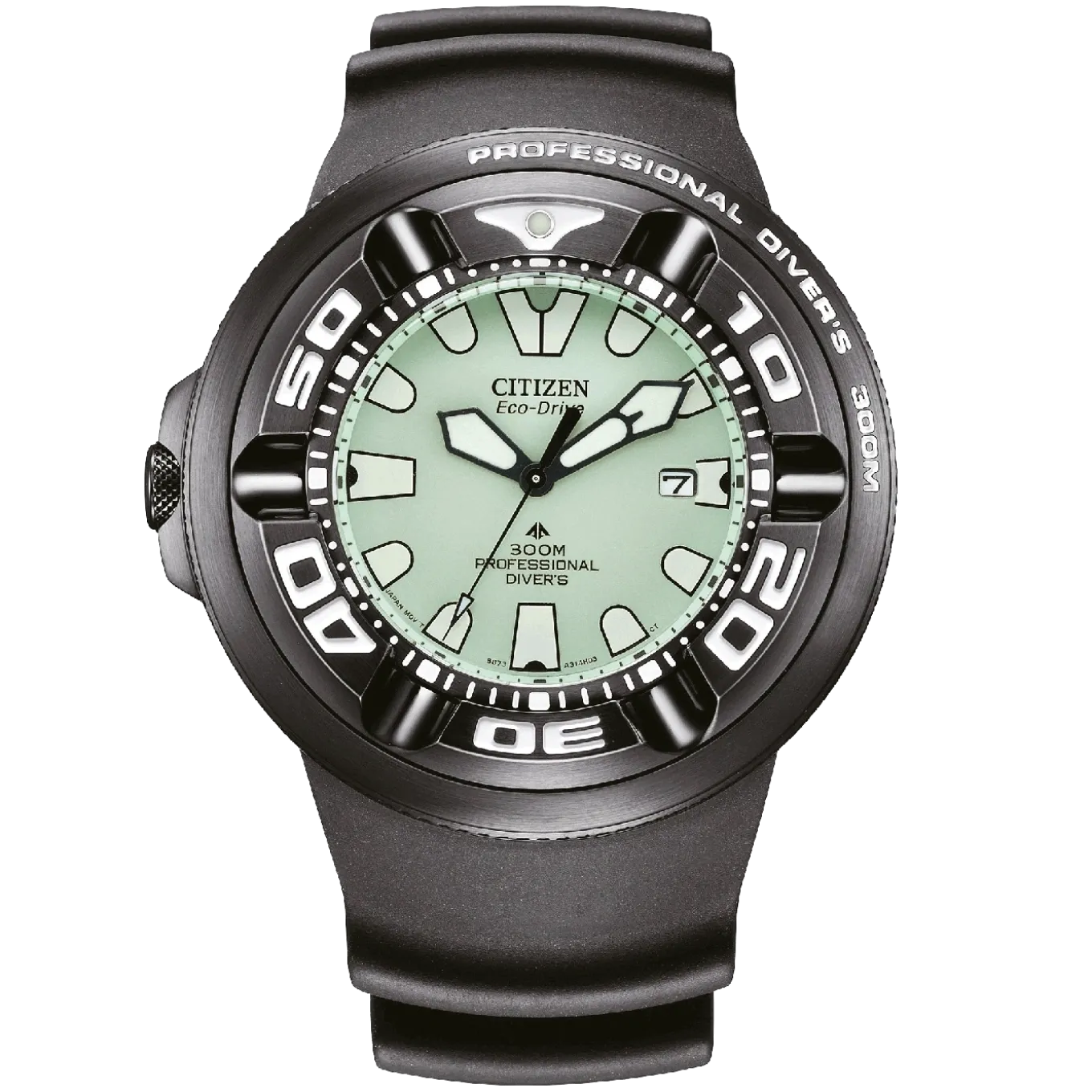 BJ8055-04X Promaster Professional Diver 300 Herren Gummiband (Urethan) | weiß | ø 48.2mm