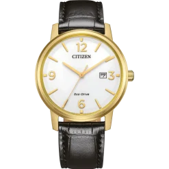 BM6756-01A Herren Leder | weiß | ø 40mm