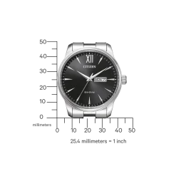 BM8550-81EC Herren Edelstahl | schwarz | ø 41.5mm
