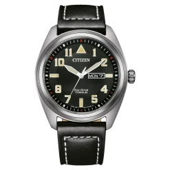 BM8560-29EC               Herren Leder | schwarz | ø 42mm