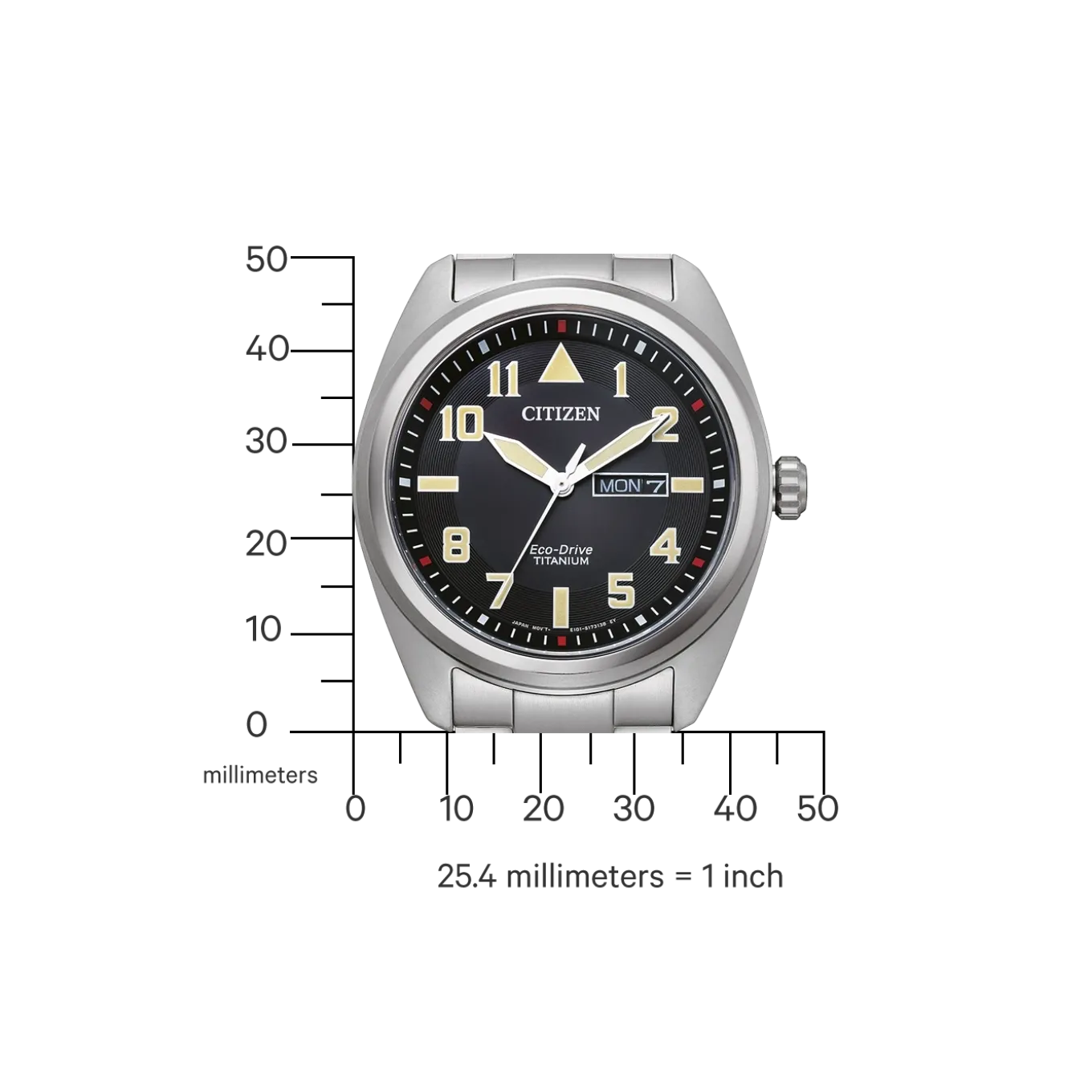BM8560-88EC Herren Super Titanium ™ | schwarz | ø 42mm