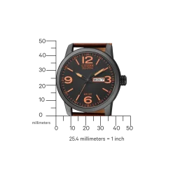 BM8476-07EE               Herren Leder | schwarz | ø 42mm