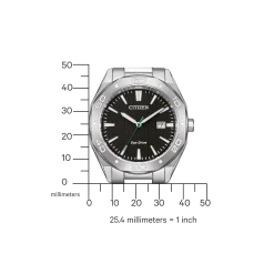 BM7631-52E Herren Edelstahl | schwarz | ø 41mm