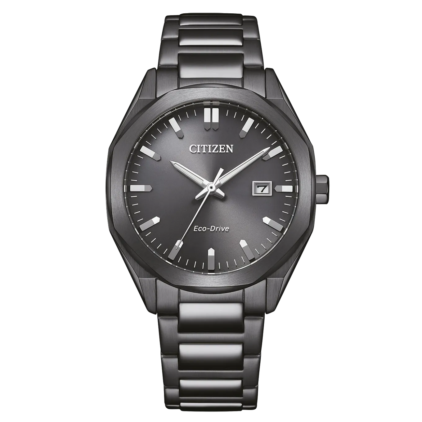 BM7625-80H Eco-Drive Herren Edelstahl | grau | ø 38mm