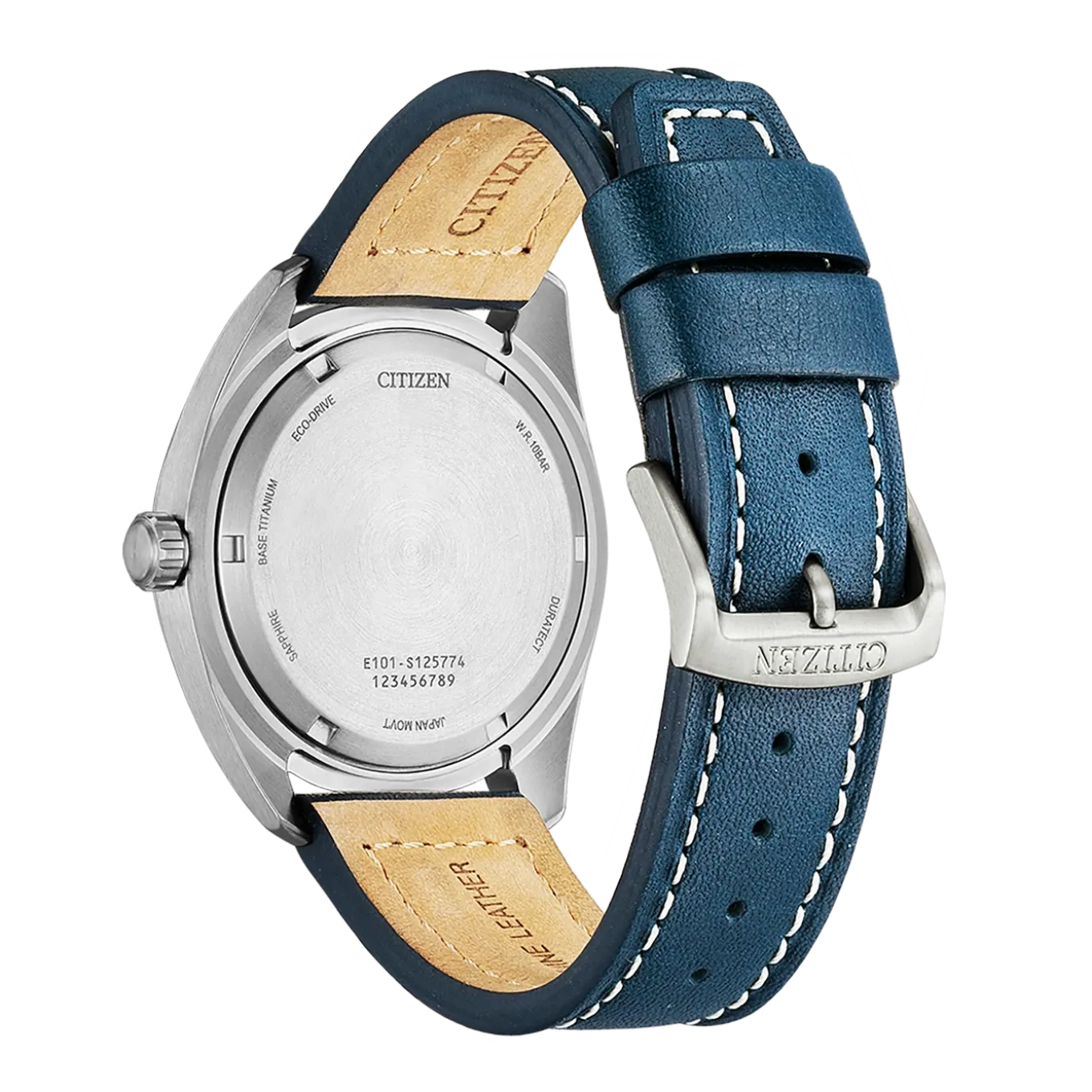 BM8560-45LC Herren Leder | blau | ø 42mm