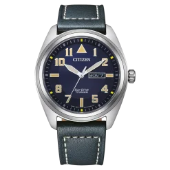 BM8560-45LC Herren Leder | blau | ø 42mm