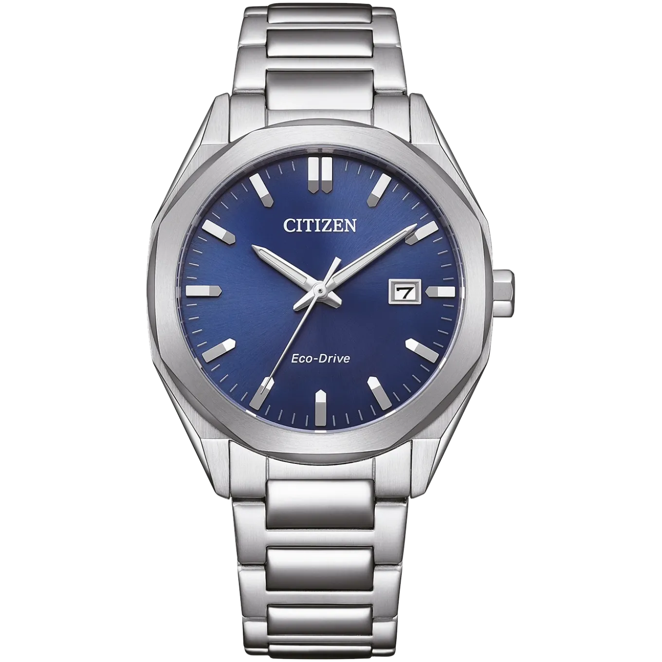 BM7620-83L Herren Edelstahl | blau