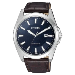 BM7108-22L Herren Leder | blau | ø 41mm