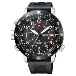 BN4044-15E                                        Promaster Altichron                                        Herren Gummiband (Urethan) | schwarz | ø 46mm
